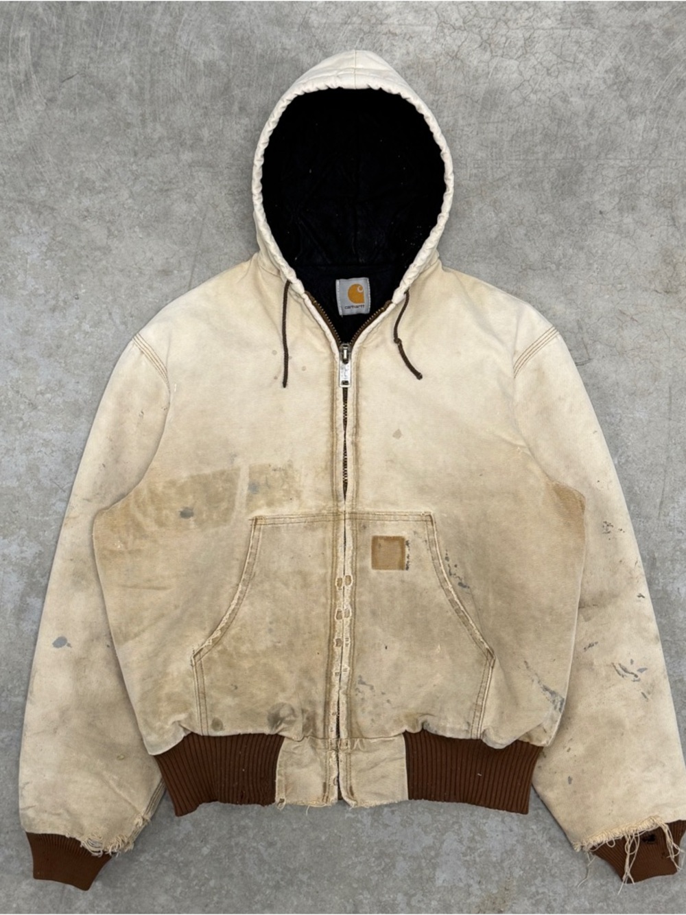 Vintage Carhartt Hooded Jacket - Picture 2 of 11